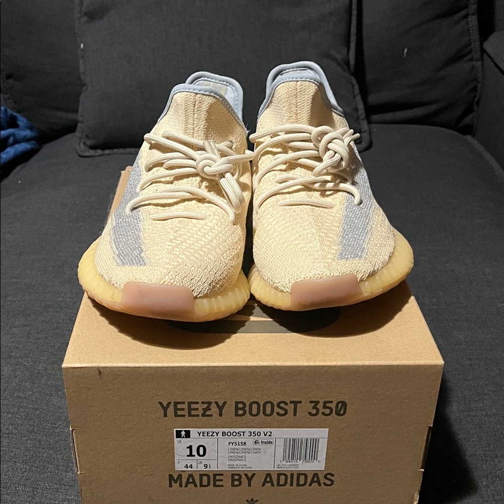 Adidas Yeezy Boost 350 V2 in Cream and Gray